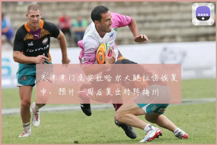 天津津门虎安杜哈尔大腿拉伤恢复中，预计一周后复出对阵梅州